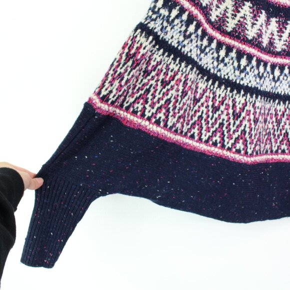 Anthro Sleeping on Snow Fairisle Dolman Knit Sweater Size XS - Picture 2 of 8